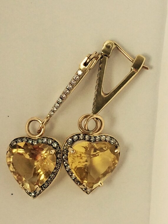 chigo 高山都コラボ Citrine Heart Pierce BP Heart Pierce | chigo（チーゴ）
