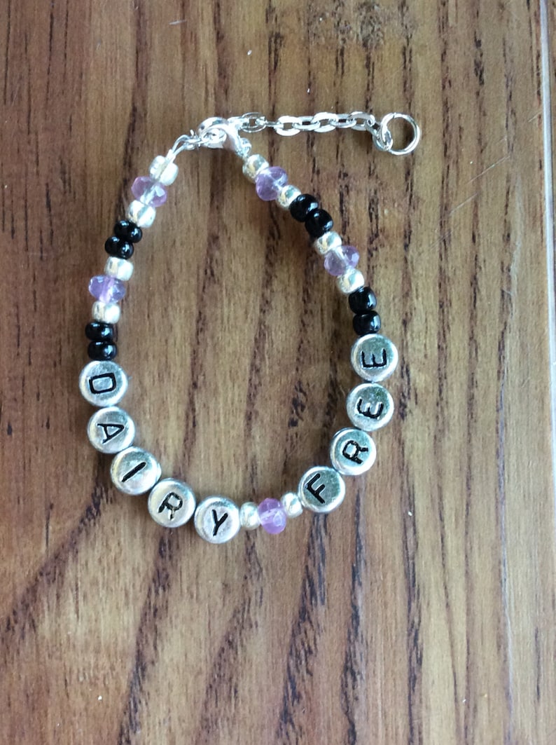 Allergy braceletfood allergymedical alertchildren's Etsy