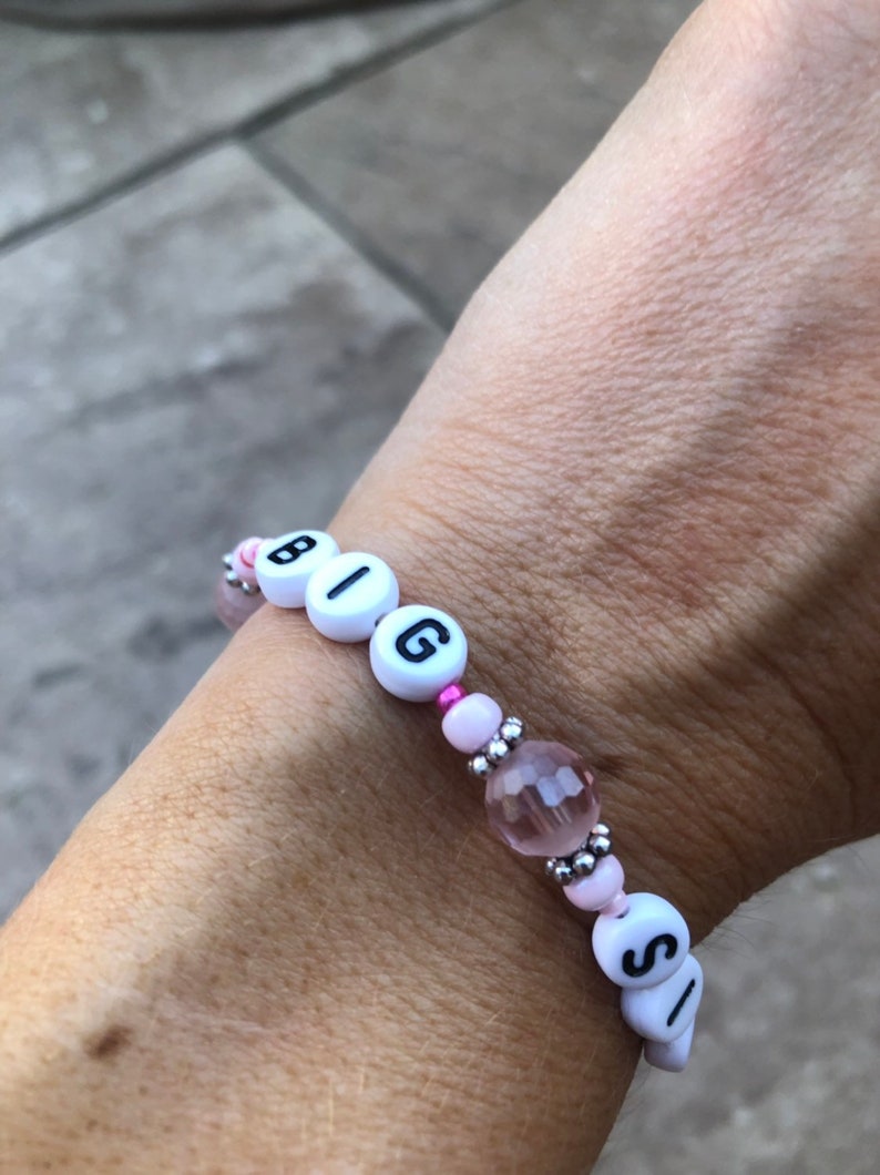 Big Sister Announcement Big Sister Gift Big Sister Card Big Sister Bracelet
