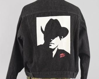 Marlboro man jean jacket top