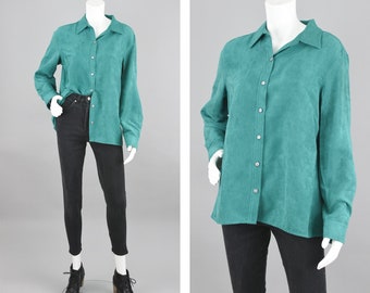 BLACK VELVET top beautiful tapestry style black velvet button up blouse shirt jacket cutest collar long sleeves 90s goth western shirt