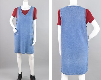 ankle length pinafore dress