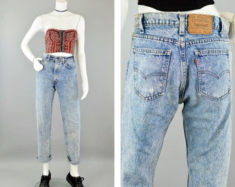 80s distressed jeans