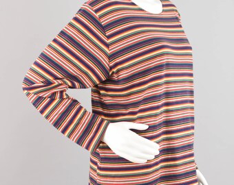 トップス Curensology Striped Long Shirt Curensology Striped Long Shirt