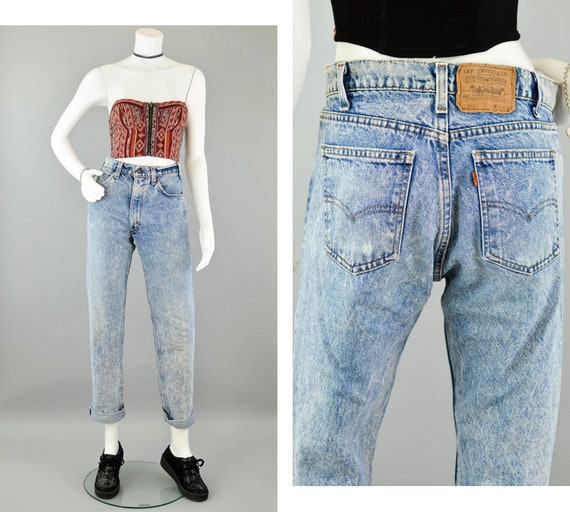 levis acid wash jeans
