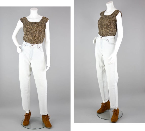 white levi 550 jeans