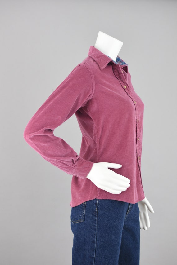 90s Corduroy Button Down Shirt, Vintage Woolrich … - image 5
