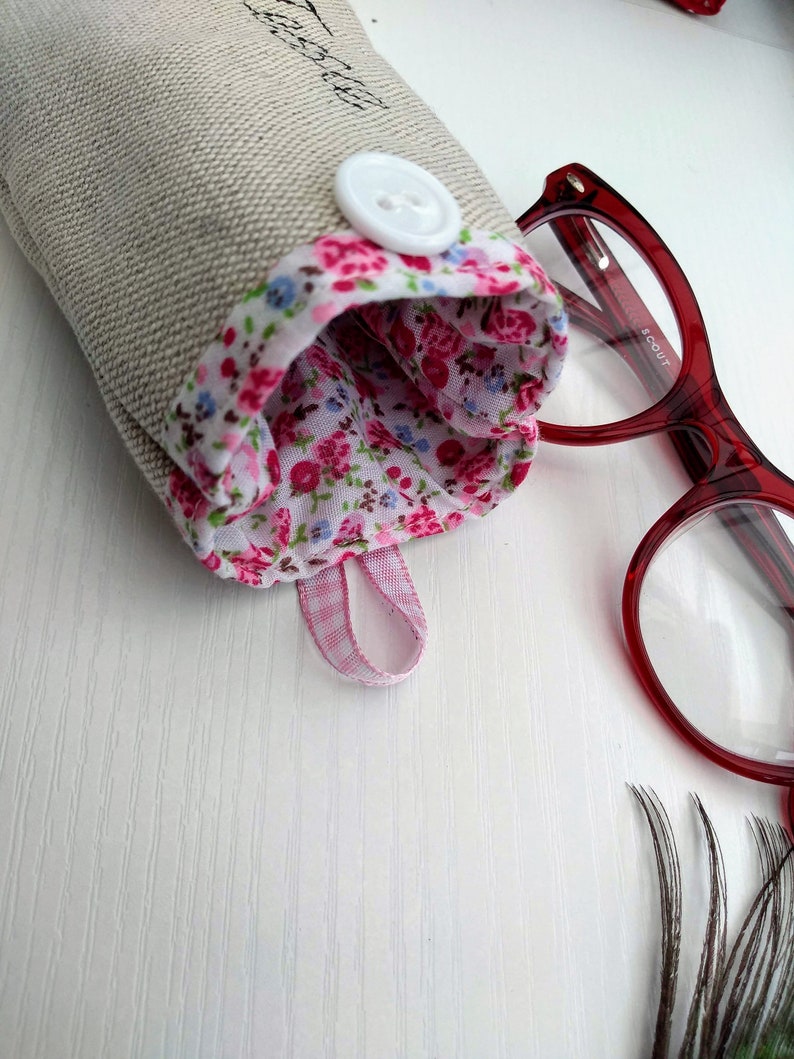 Personalised Owl Glasses Spectacles Case Oatmeal Linen. Choice Etsy UK