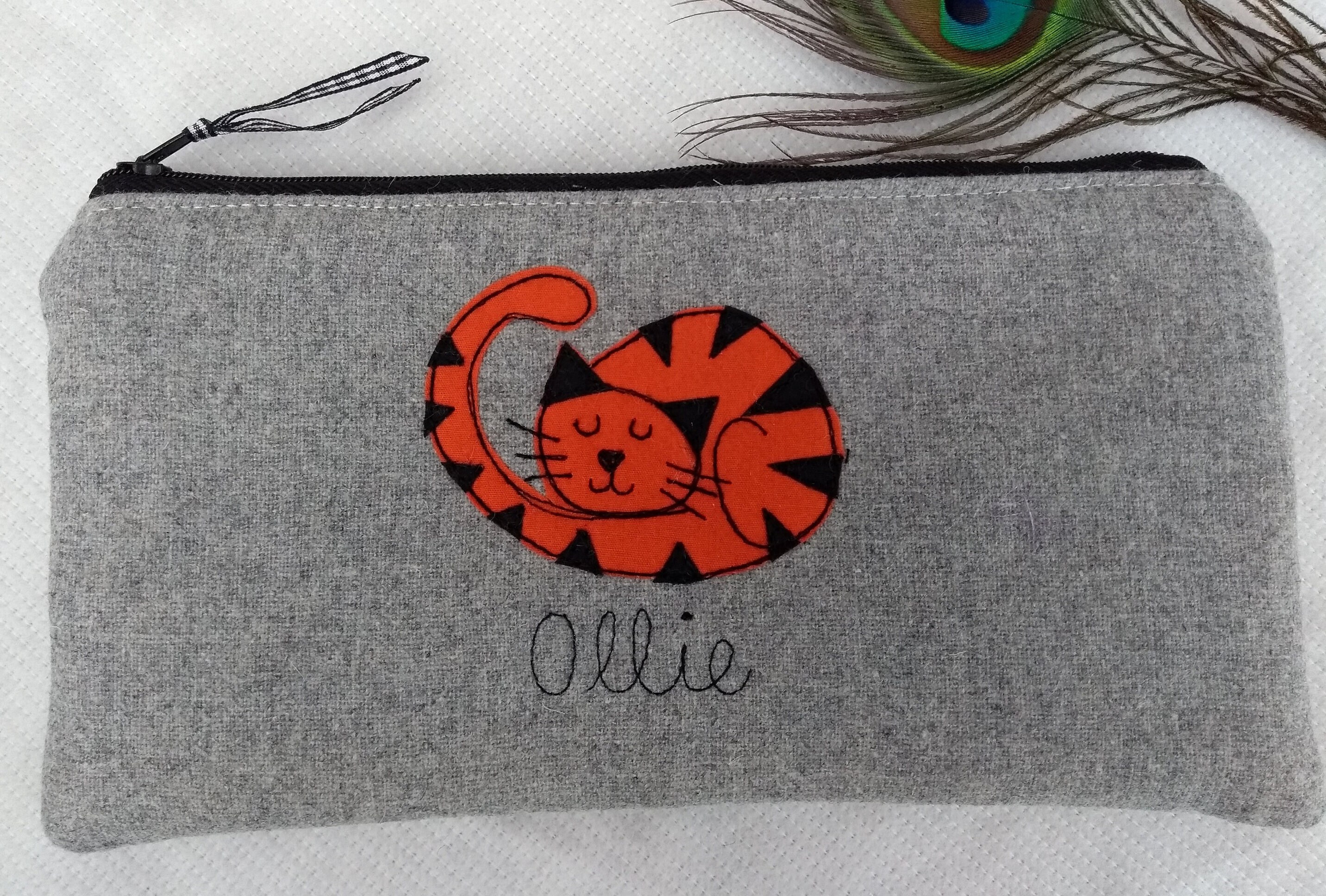 Trousse à Rabat Chat Personnalisée – Avec Prénom – Taille Moyenne – Neuf Avec étiquettes