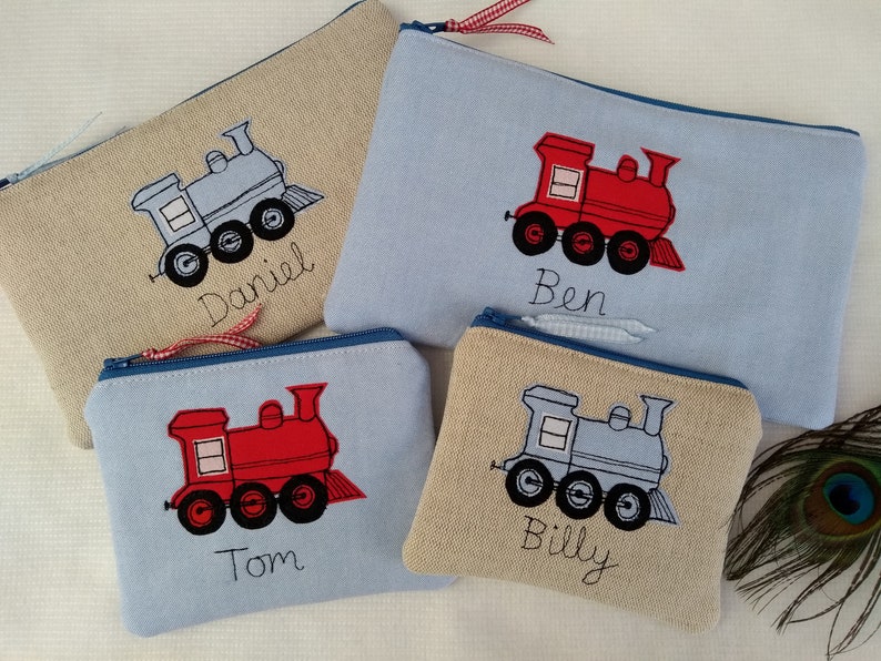 Handmade Personalised Rocket Purse//Wallet or Pencil Case Grey Choice of words