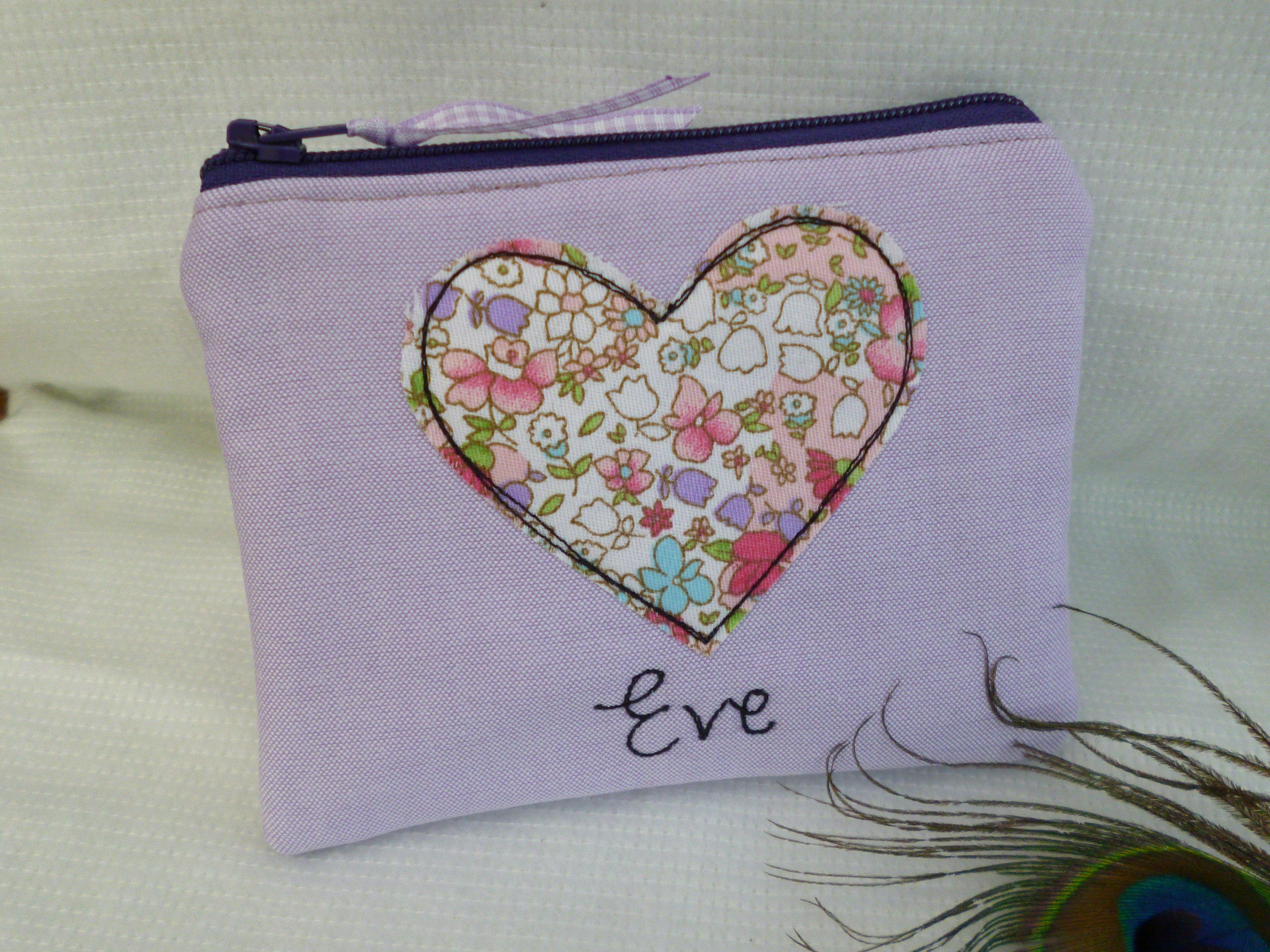 Handmade Personalised Ladies Coin/card Purse Wallet Pouch - Etsy UK