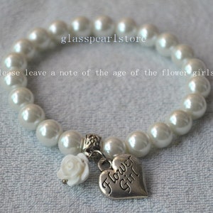flower girl bracelets