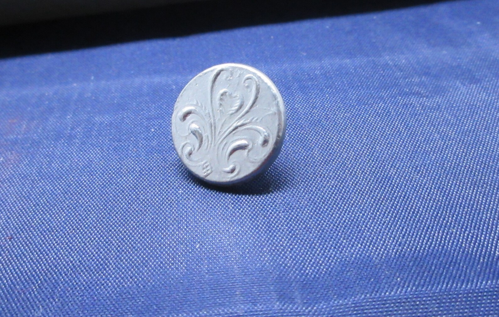 PEWTER BUTTONS Set of Seven Etsy