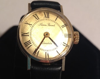 14K Gold Lucien Piccard Watch // Ladies Watch // Gold // Swiss // Luxury // Quartz // Automatic