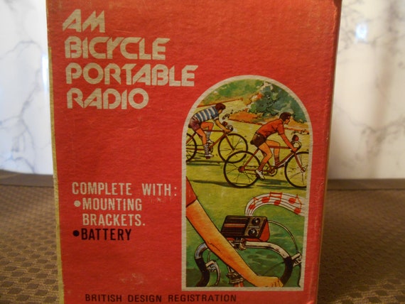 vintage bicycle radio