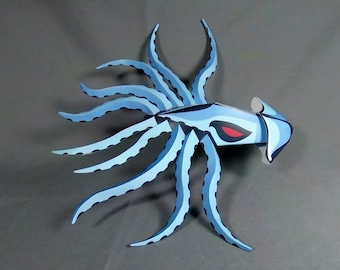 DIY Mythical Beasts - the giant sea monster kraken - Tribal version