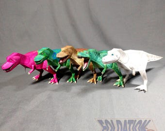 DIY Daspletosaurus papercraft kit