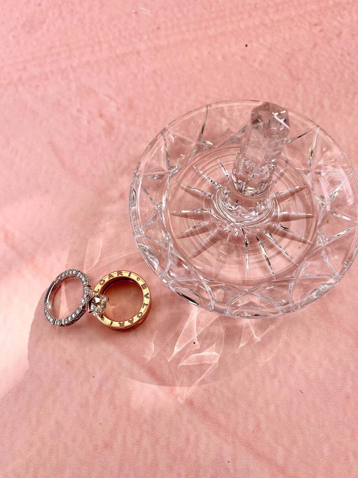 Crystal ring holders 2 designs available Etsy