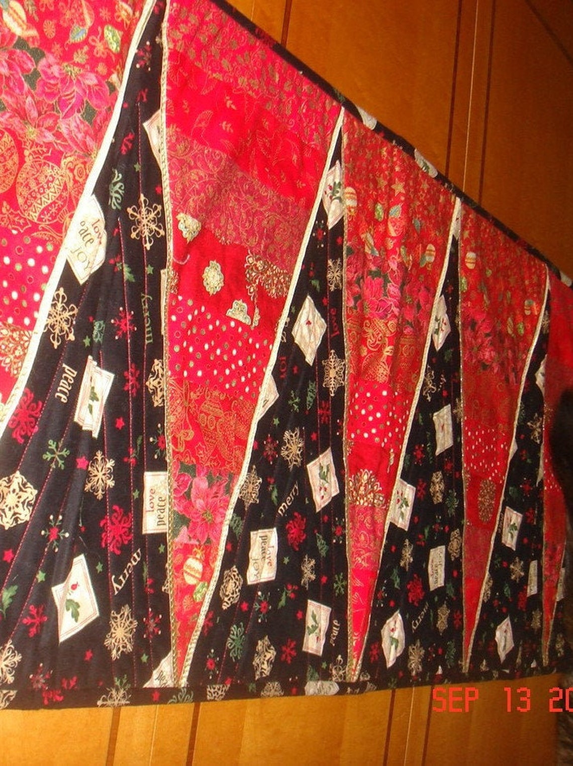 Christmas Table Runner Etsy