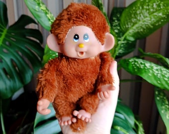 Vintage 1970's White Nyamy Kitten Family Thumb Sucking Soft Toy