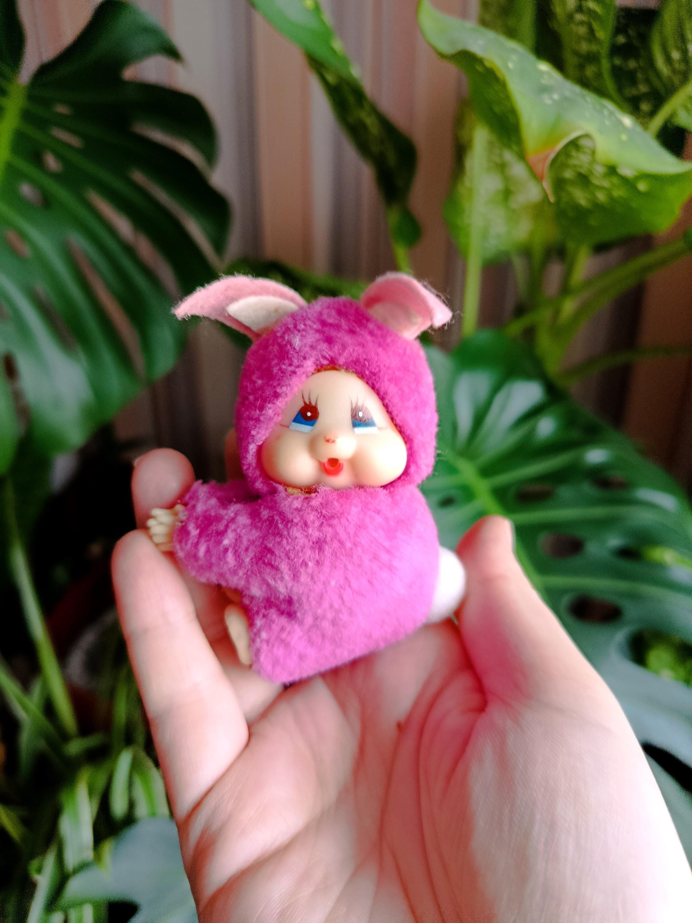 Rabbit monchhichi - Etsy 日本