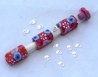 Handmade Modern Mezuzah - Scroll Option, Judaica Wedding Gift