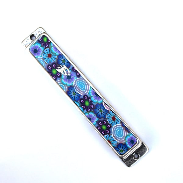 Mezuzah, Mezuzah Case, Kosher Mezuzah with scroll option, Jewish Housewarming Gift, Judaica Art, Bar Mitzvah Gift, Handmade Mezuzah