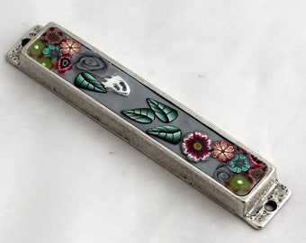 Mezuzah Case, Israeli Art, Jewish Wedding Gift, Handmade Mezuzah, Mezuzah, Mezuzah Gift, Judaica, Jewish Housewarming Gift, Kosher Mezuzah