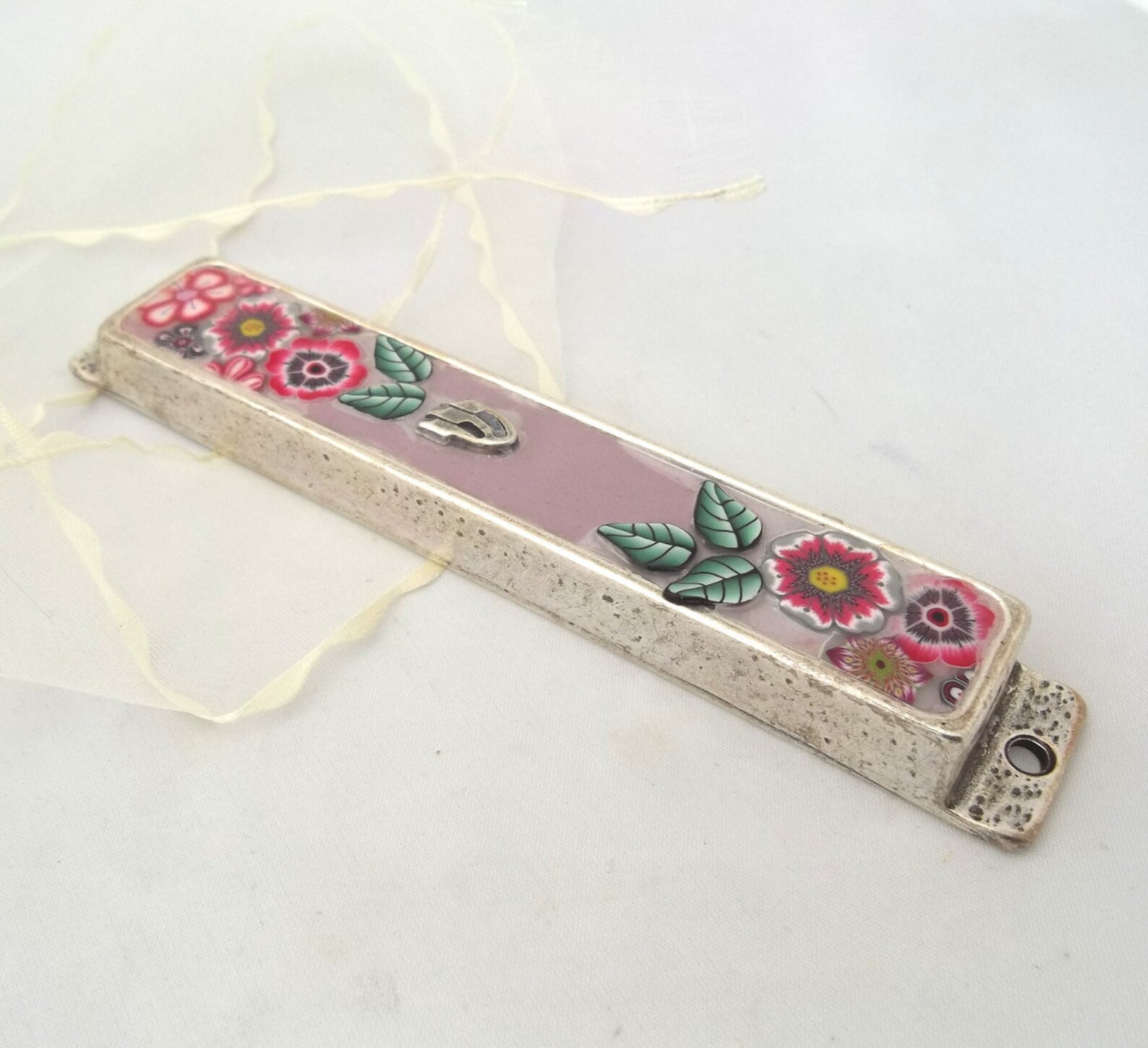 Mezuzah With Scroll Mezuzah Gift Judaica Mezuzah Art Etsy