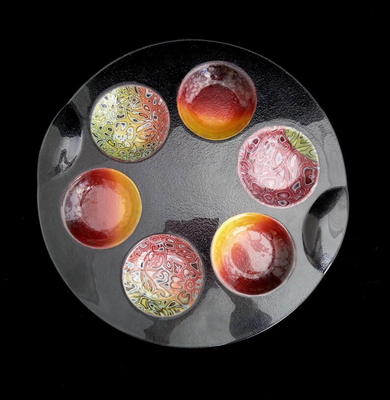 Seder Plate Serving Dish Passover Jewish Gift Pesach Etsy