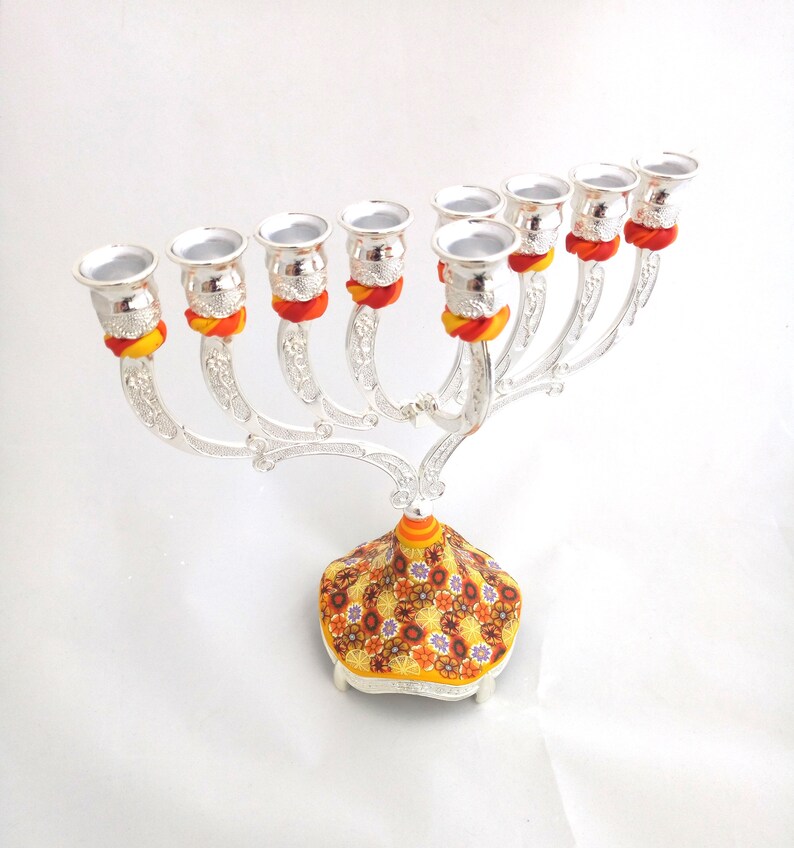 Hanukkah Menorah Candelabra Jewish Gift Judaica Jewish Etsy Canada