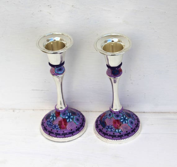 purple candlesticks