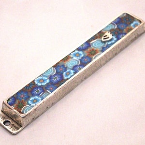 Kosher Mezuzah With Scroll Modern Mezuzah Judaica Art - Etsy