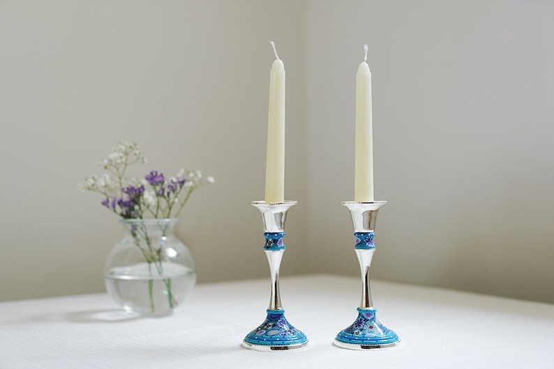 Passover Gift Candle Holders Table Decoration Bat Mitzvah Etsy