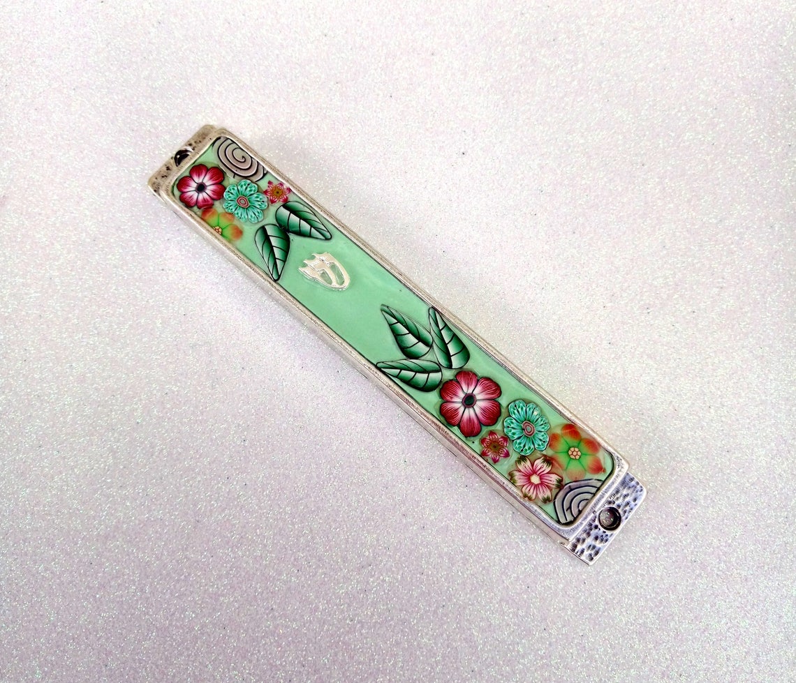 Kosher Mezuza Mezuzah Gift Modern Mezuzah Bat Mitzvah Gift Etsy