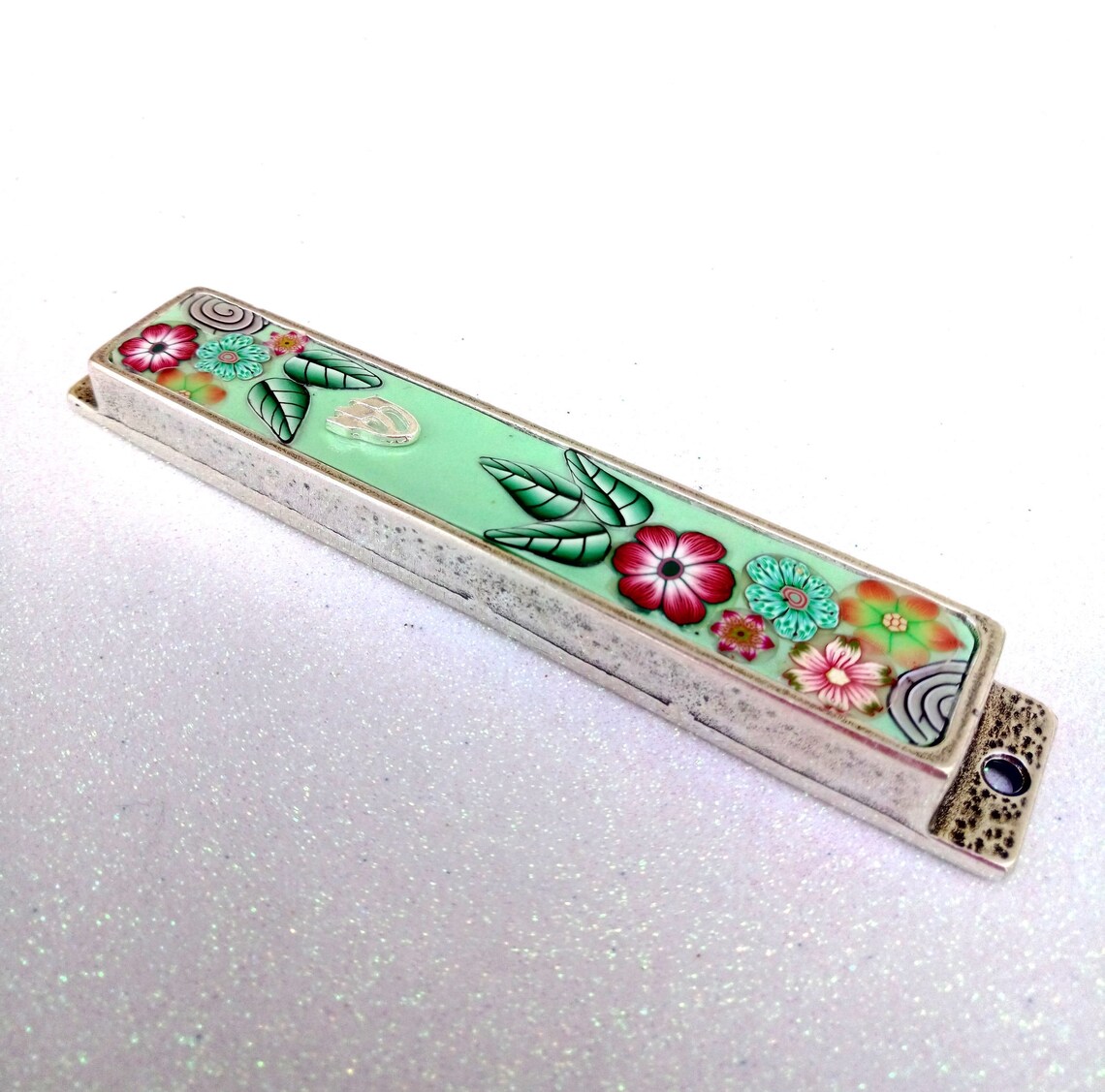 Kosher Mezuza Mezuzah Gift Modern Mezuzah Bat Mitzvah Gift Etsy