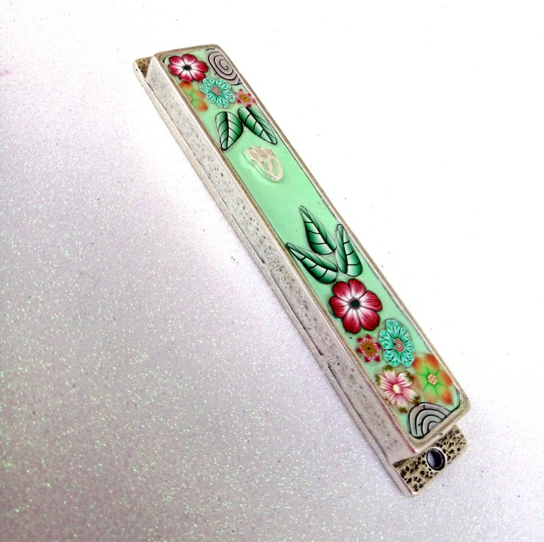 Kosher Mezuza Mezuzah Gift Modern Mezuzah Bat Mitzvah Gift Etsy
