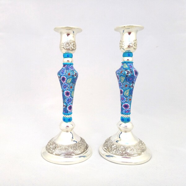 Shabbat Candlesticks Etsy