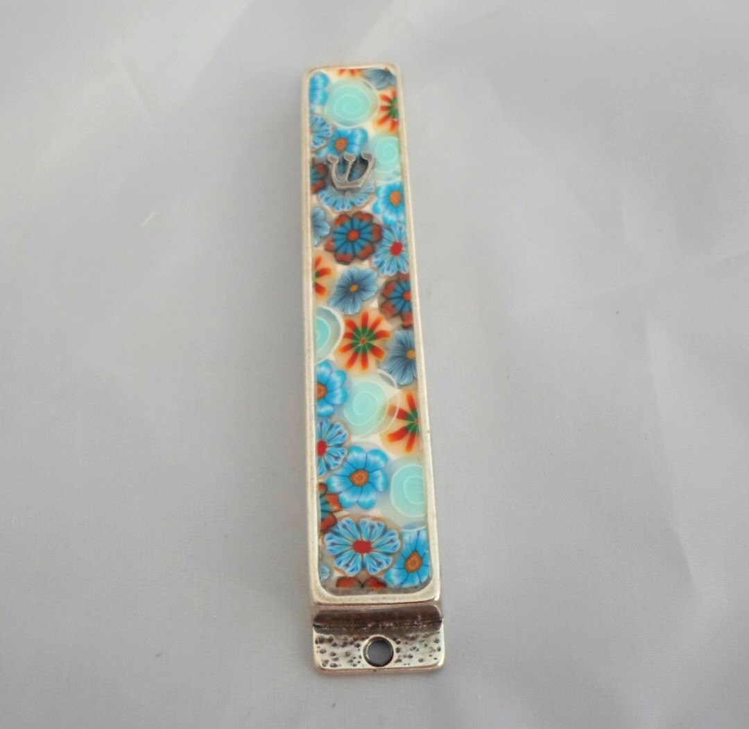 Mezuzah Mezuzah With Scroll Judaica Mezuzah Art Mezuzah - Etsy