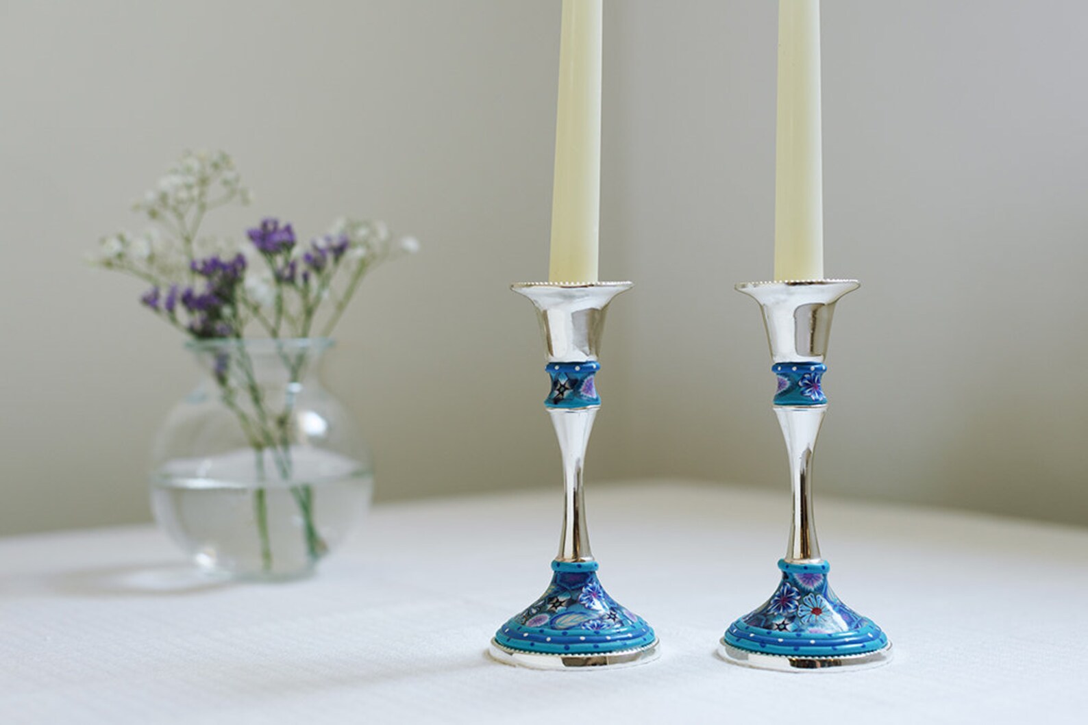 Passover Gift Candle Holders Table Decoration Bat Mitzvah Etsy