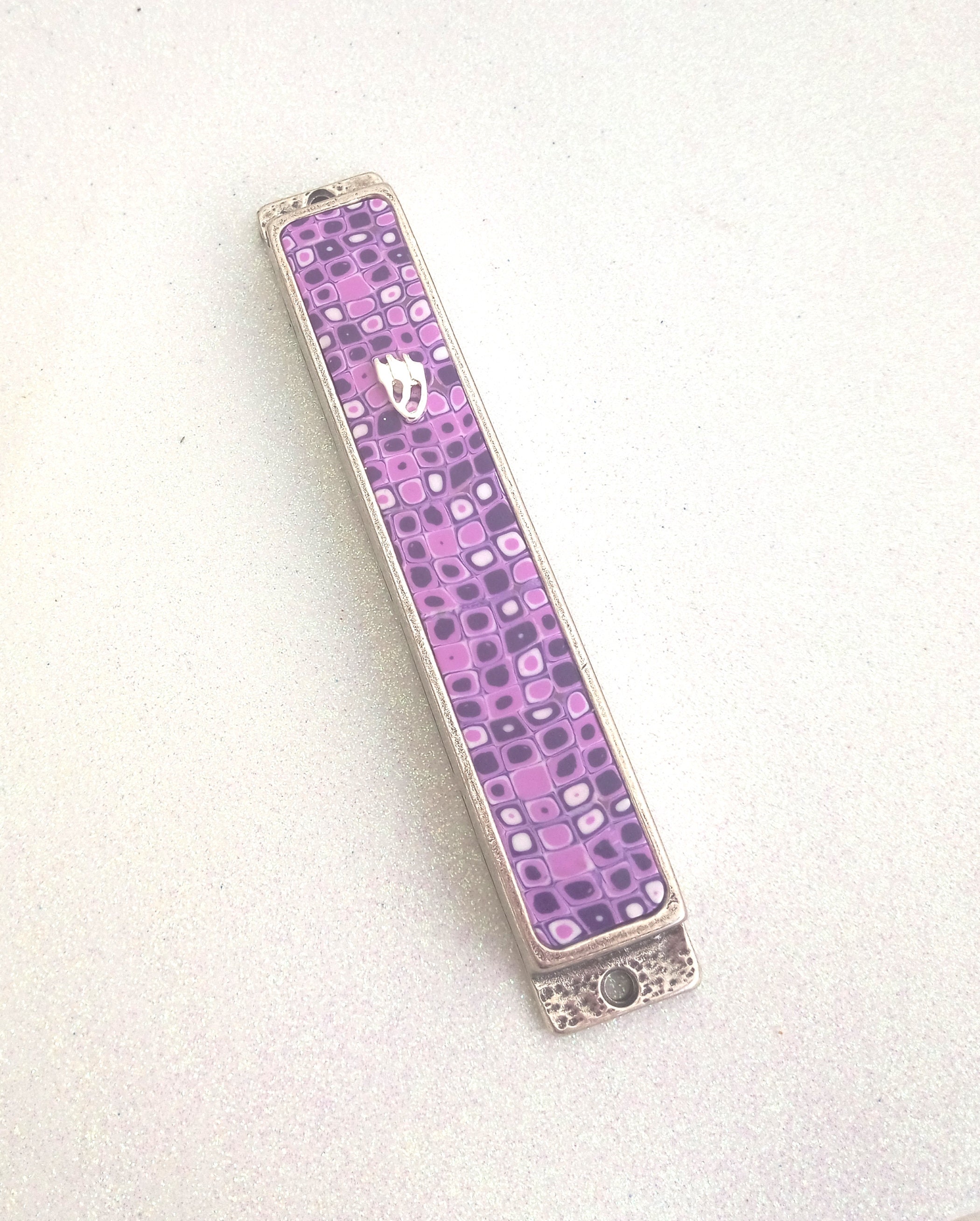 Mezuzah With Scroll Modern Mezuzah Mezuzah gifts Judaica | Etsy