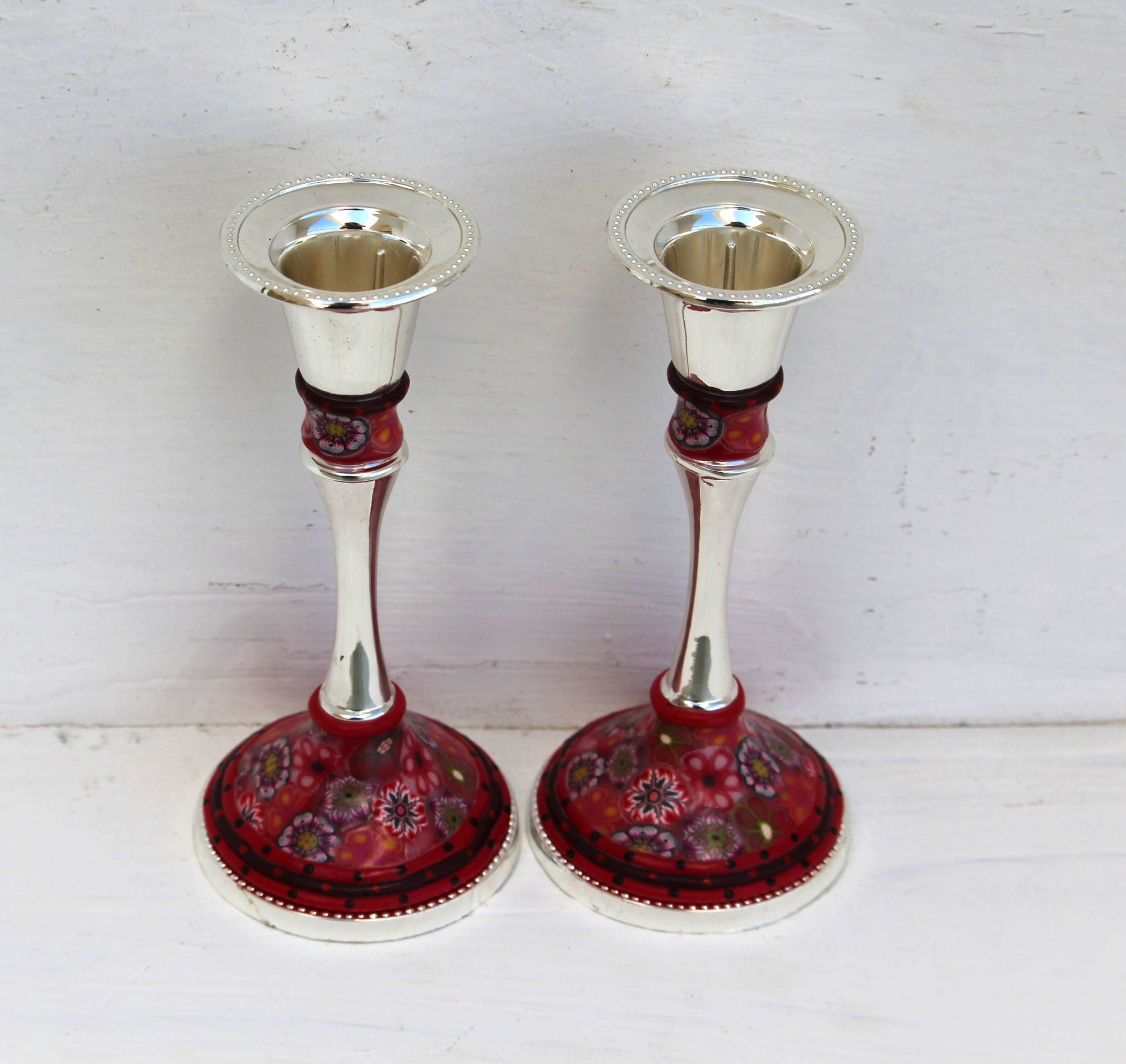 Candle Holders Home Accessories Candlestick Bat Mitzvah Etsy