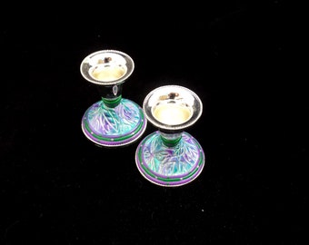 Shabbat Candlestick, colorful Candlesticks, Judaica, Housewarming Gift, Candle Holders Table Decoration, candlestick Bat Mitzvah gift