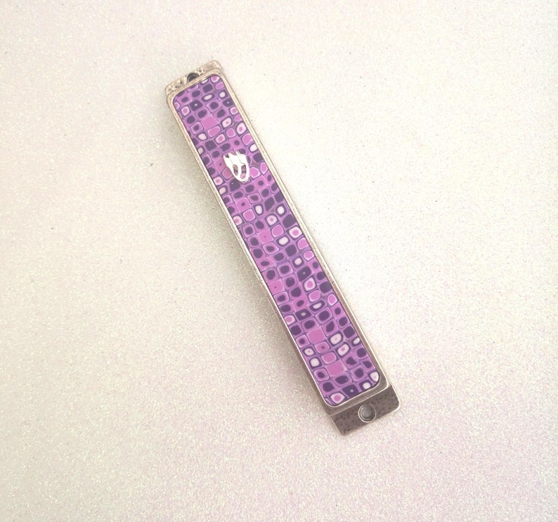 Mezuzah With Scroll Modern Mezuzah Mezuzah Gifts Judaica - Etsy