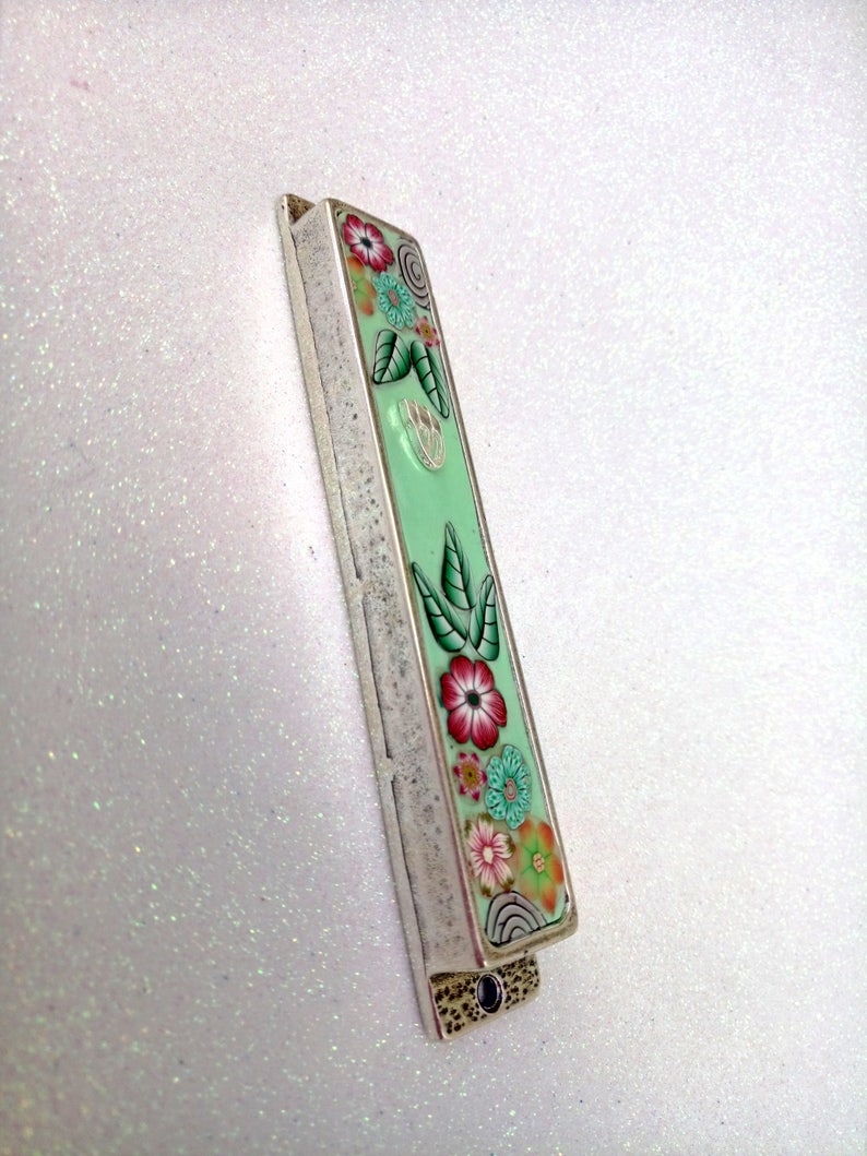 Kosher Mezuza Mezuzah Gift Modern Mezuzah Bat Mitzvah Gift Etsy