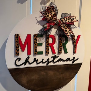 Leopard Merry Christmas