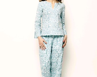 Mirabella Aqua Pajama Set