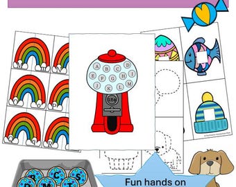 Alphabet Stations for Multi Sensory Learning