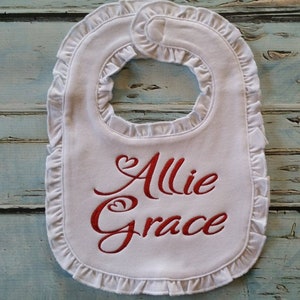 Personalized Bib Burp Cloth Monogrammed Bib Monogrammed Burp Cloth, Baby Gift, Baby Shower Gift, Personalized Baby Gift, Baby Girl Gift.