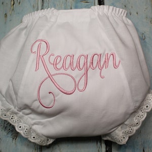 Personalized Baby Bloomers, Personalized Diaper Cover, Monogrammed Baby Bloomers, Baby Shower Gift, Personalized Diaper Cover,